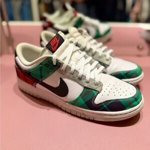 Nike- Tartan Plaid Men’s Sneakers